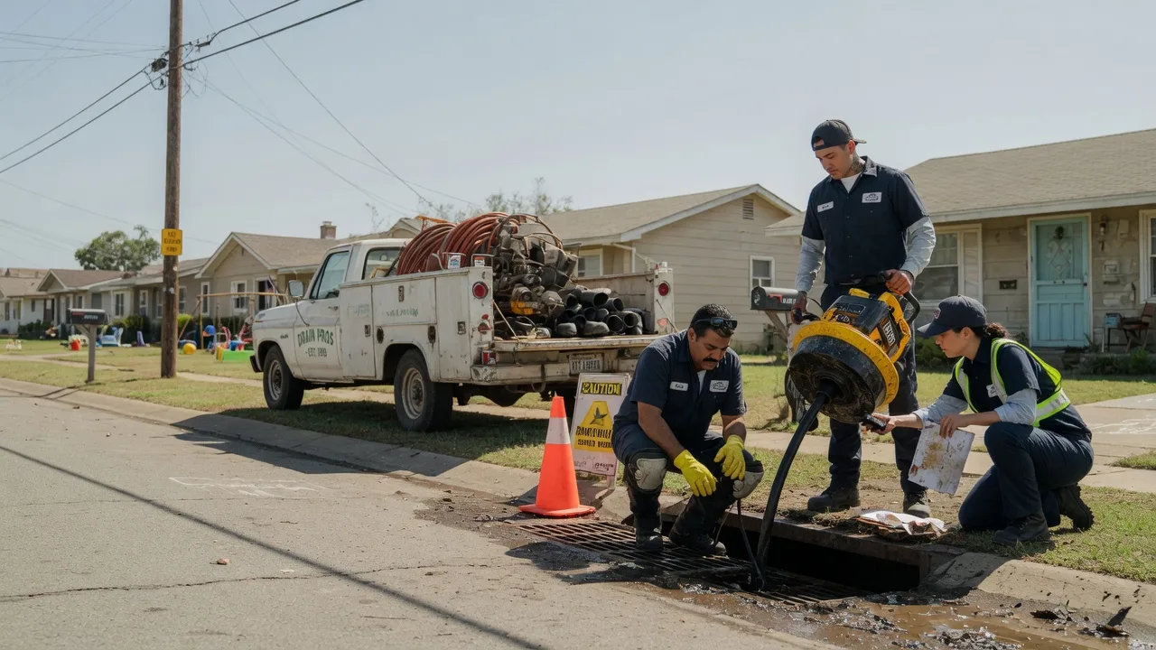 Drain Cleaning in Bryson, TX near me